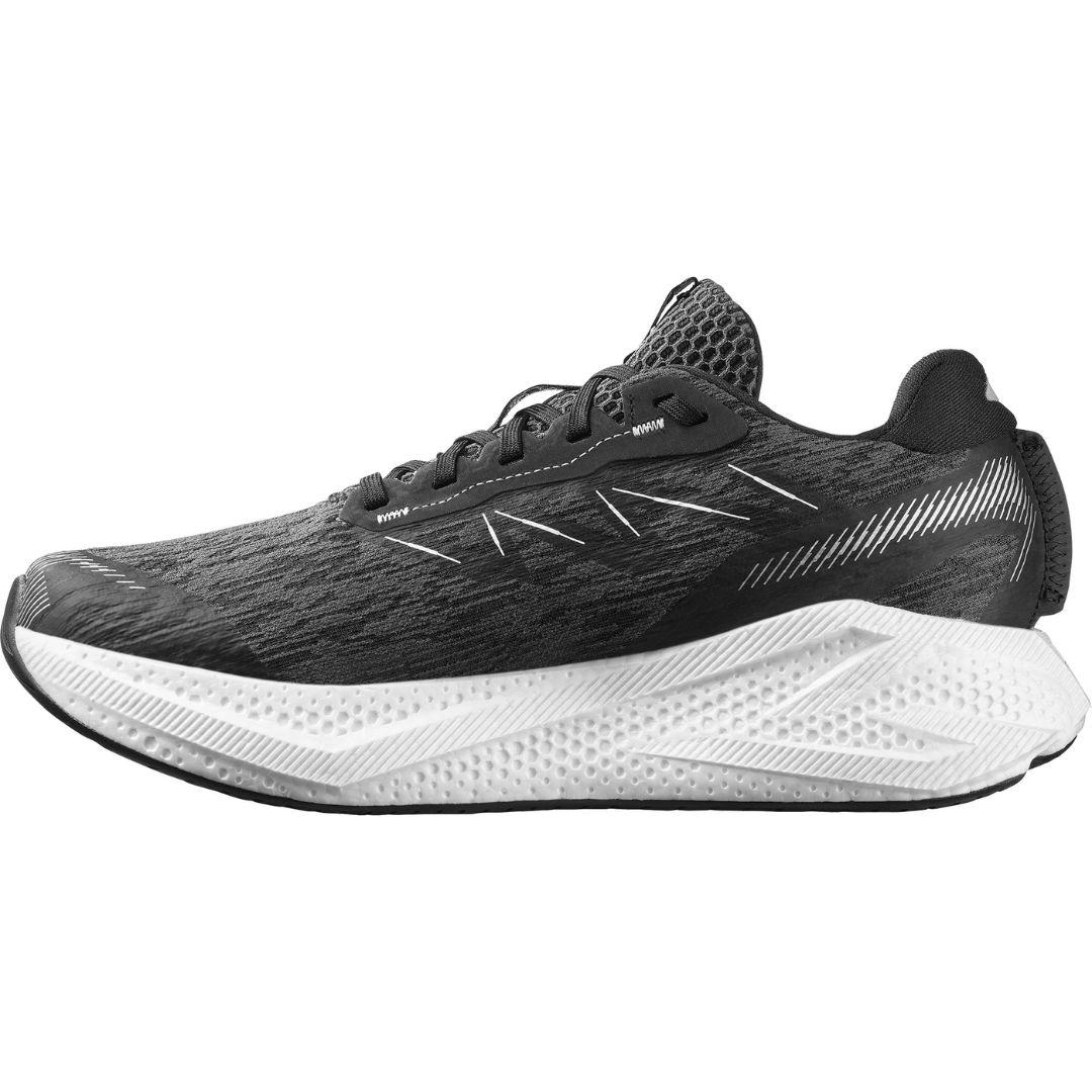 Salomon Men's Aero Glide 4 Running Shoes - Black/White/Ftw Silver